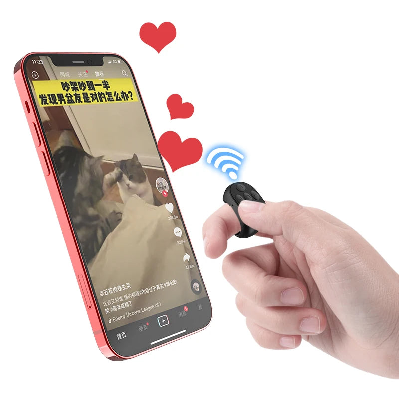 Bluetooth Ring Remote Controller